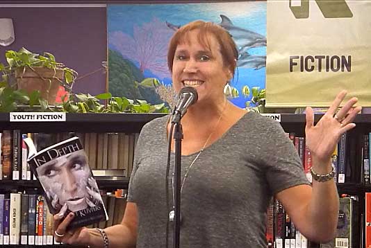 Janet with In Depth at Recycled Reads